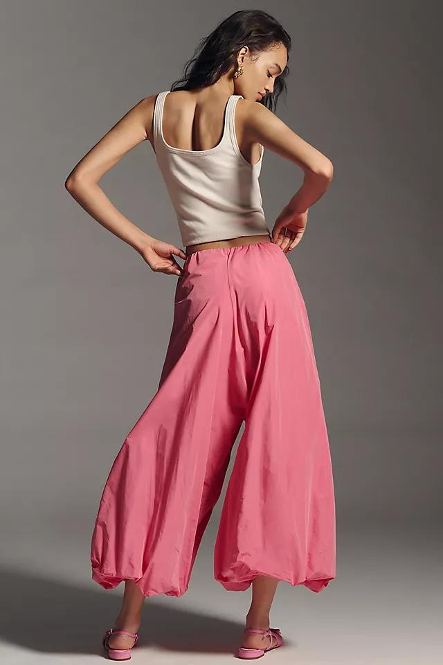 Maeve Bubble-Leg High-Rise Chino Pants Product Image