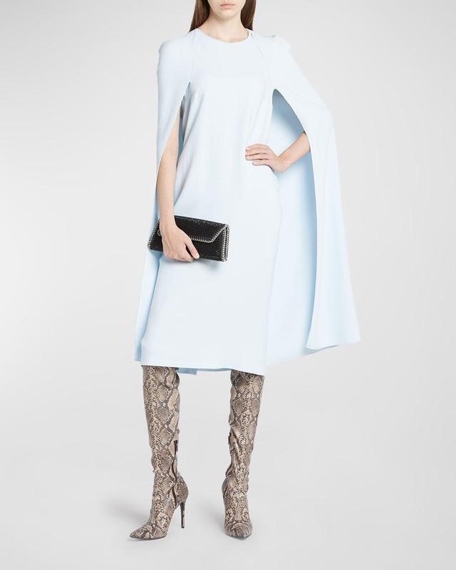 Cape Midi Dress Product Image