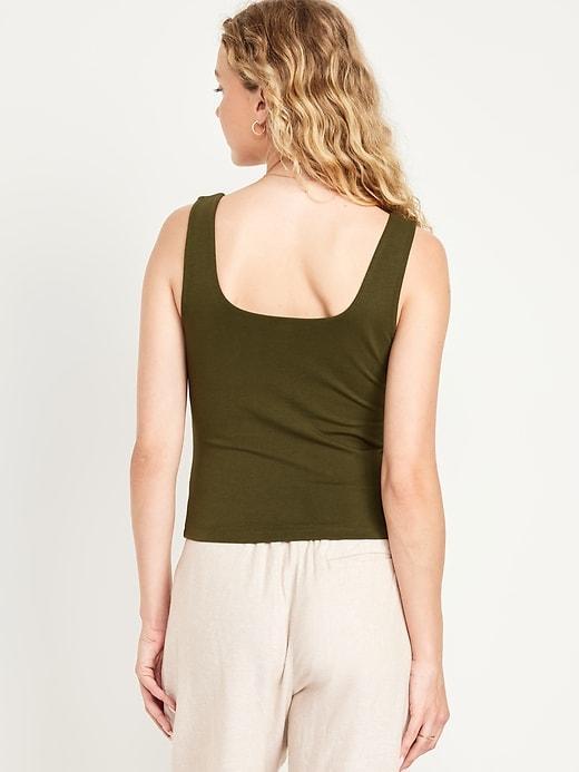 Double-Layer Crop Tank Top Product Image