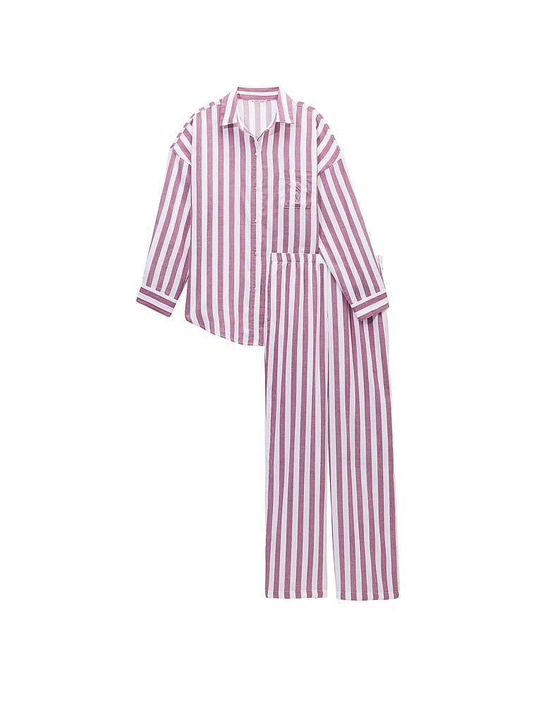 Modal-Cotton Long Pajama Set Product Image