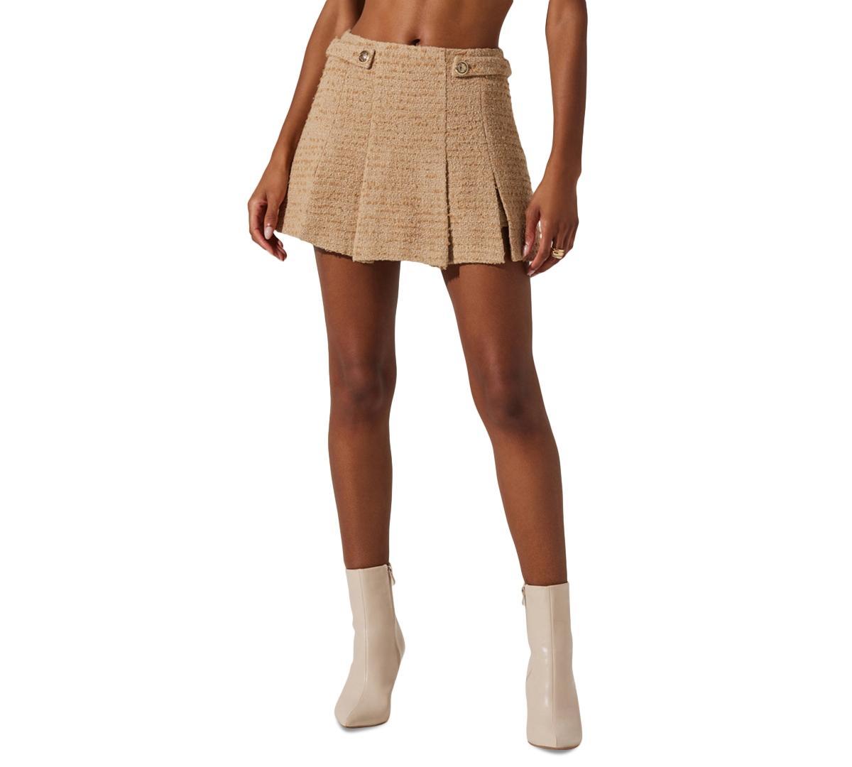 Astr the Label Womens Bronwyn Tweed Skort Product Image