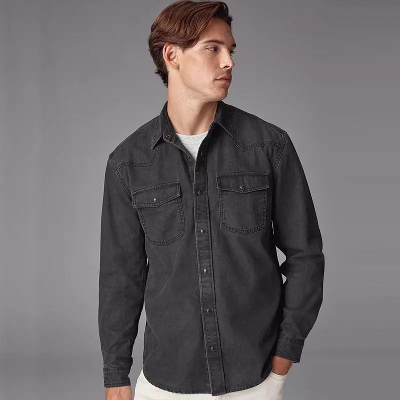 Mens NEXT Denim Shirt Product Image