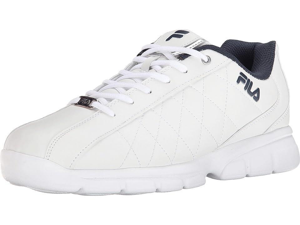 Fila Fulcrum 3 White/Fila Navy) Men's Shoes Product Image