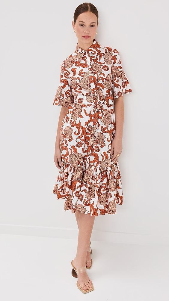 La Double J Choux Midi Dress | Shopbop Product Image