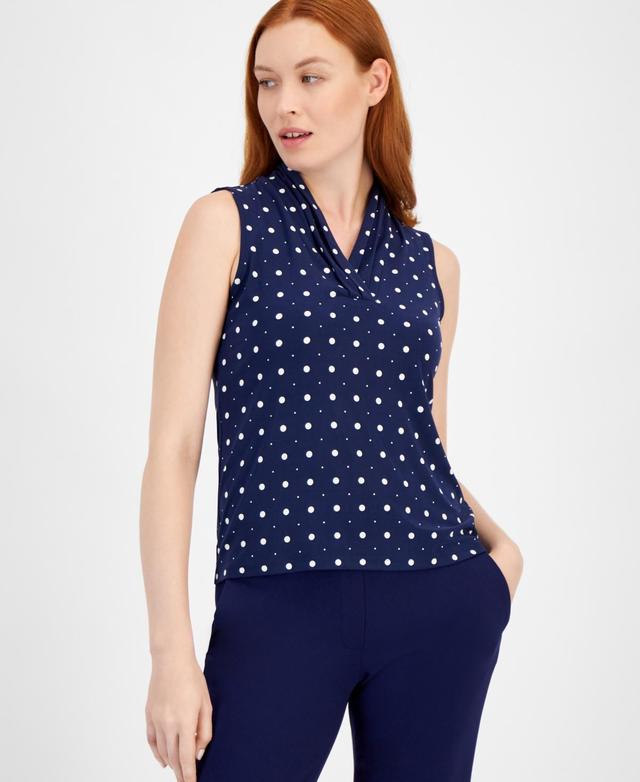 Women's Printed Pleated Top Product Image