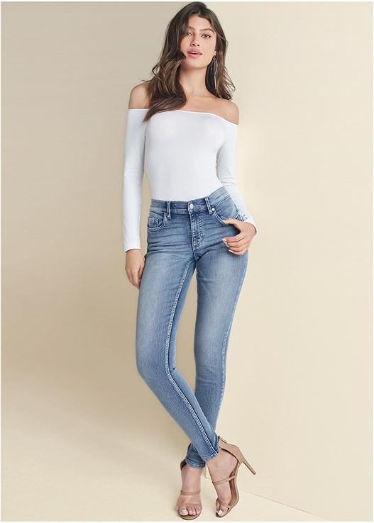 Heidi Skinny Jeans Product Image