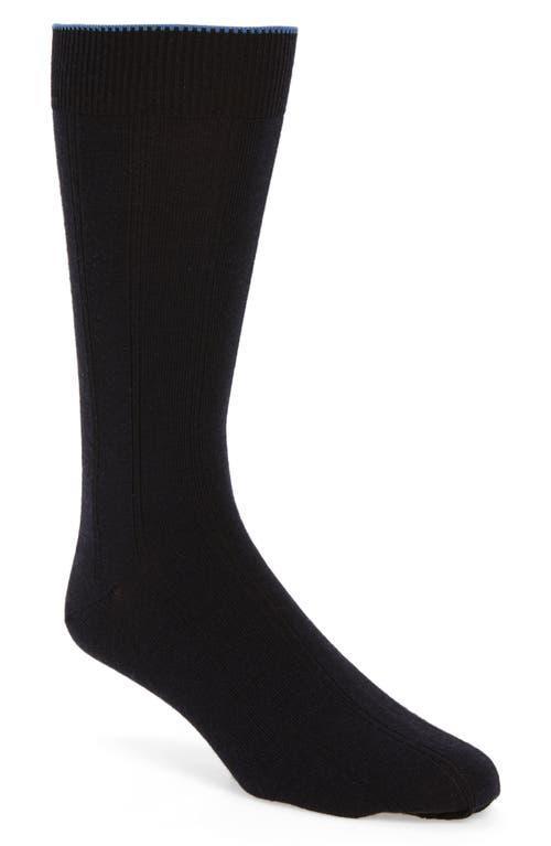 Nordstrom Mens Shop Rib Wool Blend Socks Product Image