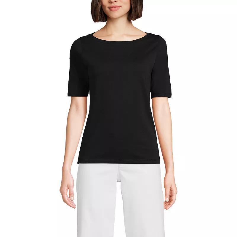 Womens Lands End Supima Top Product Image