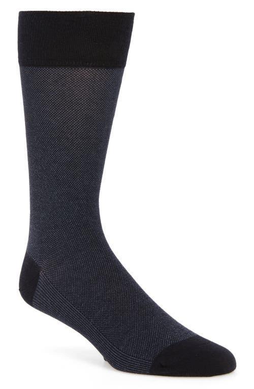 Cole Haan Piqu Texture Crew Socks Product Image