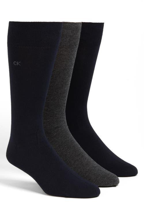 Calvin Klein Assorted 3-Pack Socks Product Image