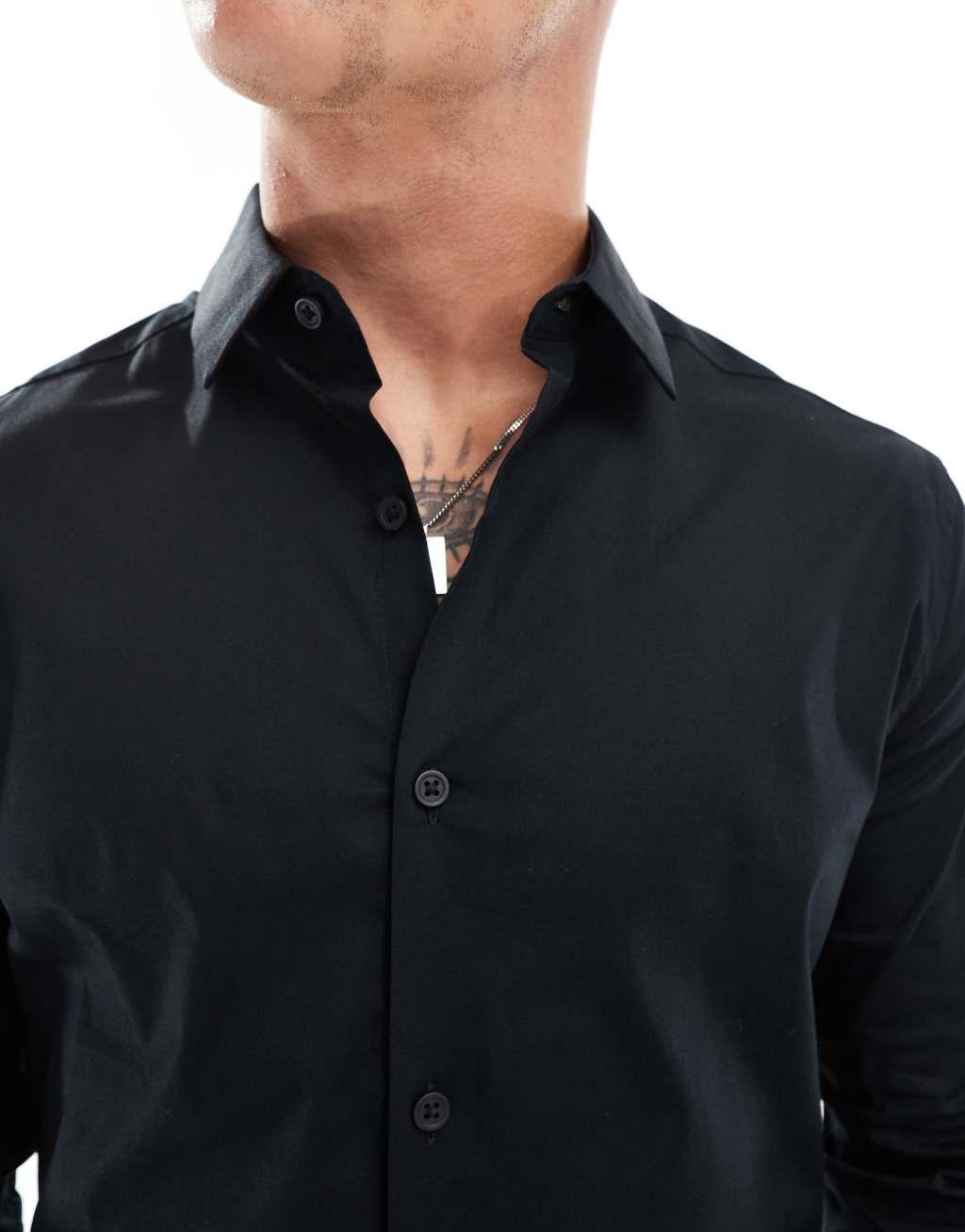 ASOS DESIGN skinny fit shirt Product Image