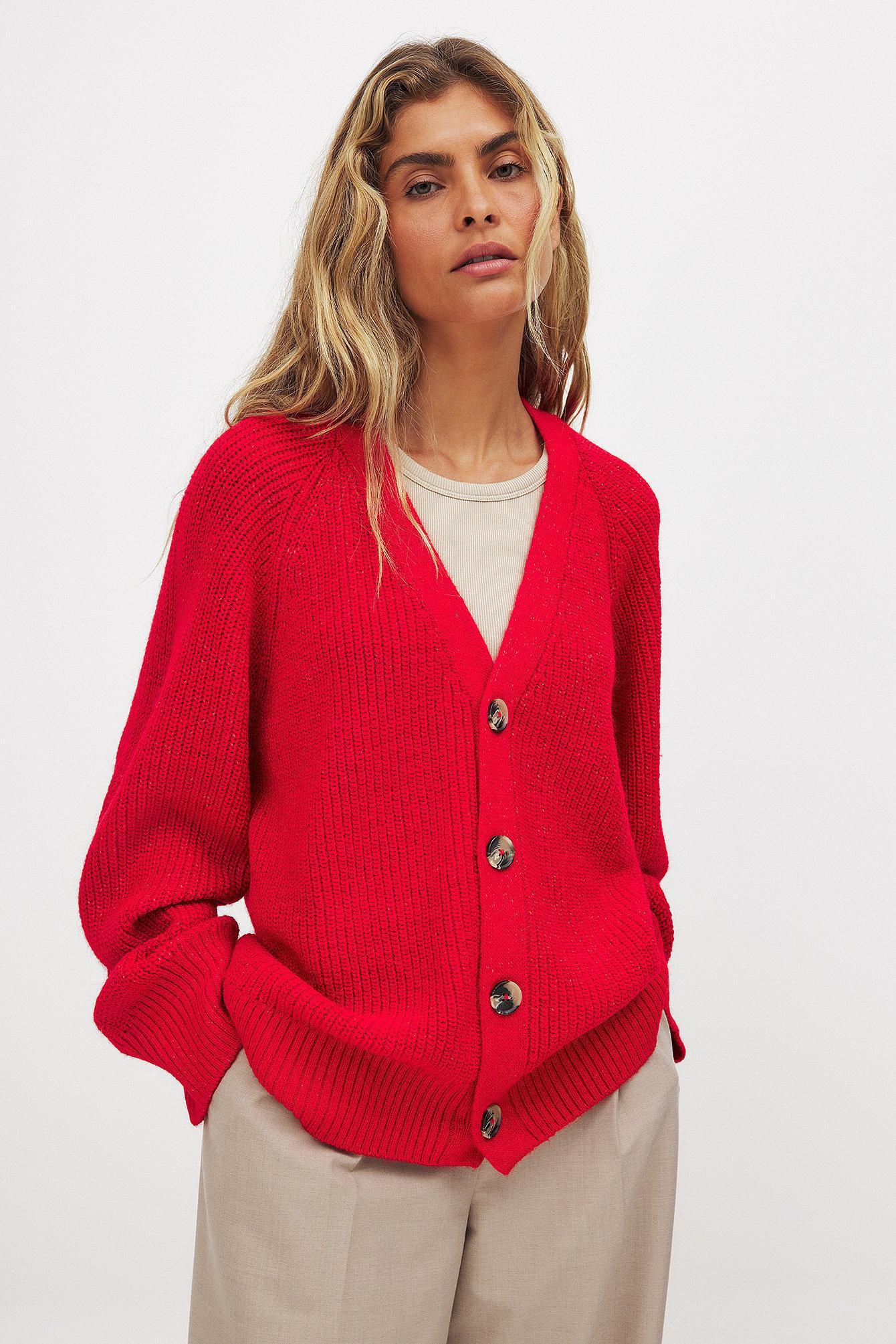 Oversized Knitted Cardigan Product Image