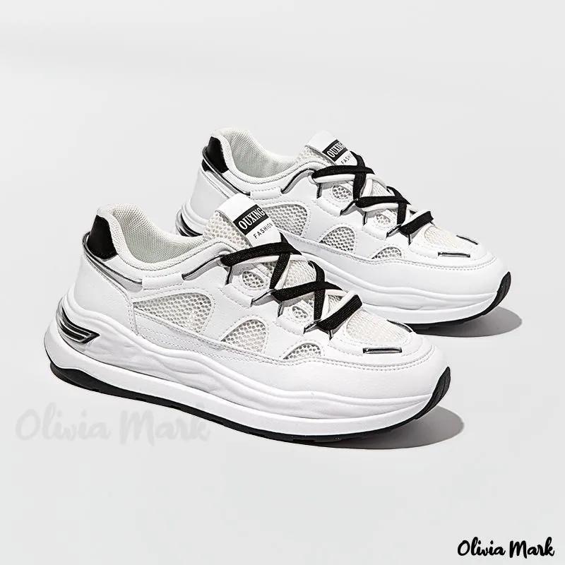 Olivia Mark – Casual Sports Shoes Fashion Skate Shoes Slippers Product Image