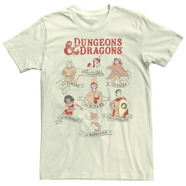 Mens Dungeons & Dragons Textbook Players Poster Tee Product Image