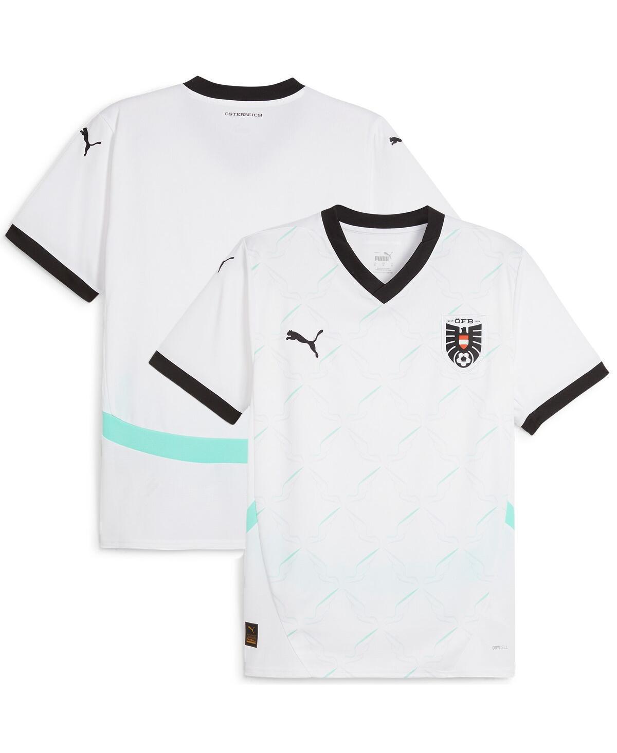 Puma Mens White Austria National Team 2024 Away Replica Jersey - White Product Image