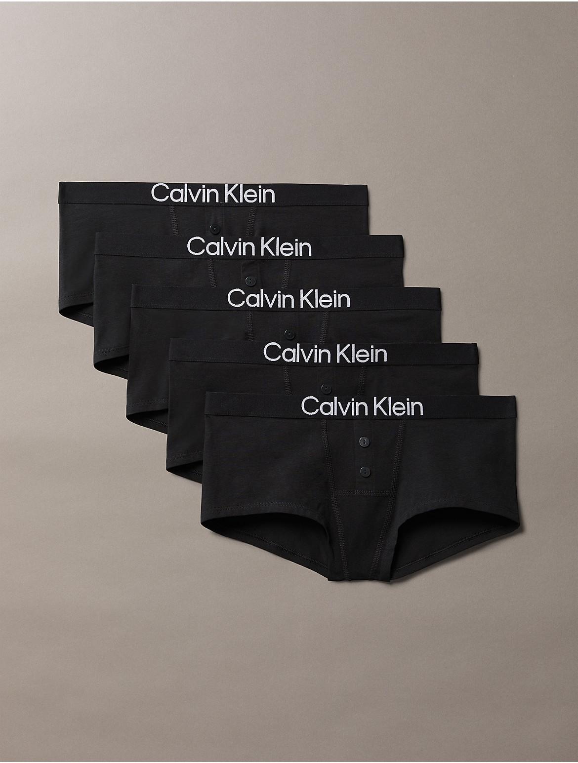 Calvin Klein Womens Maximum Cotton 5-Pack Boyshort - Multi - XS Product Image