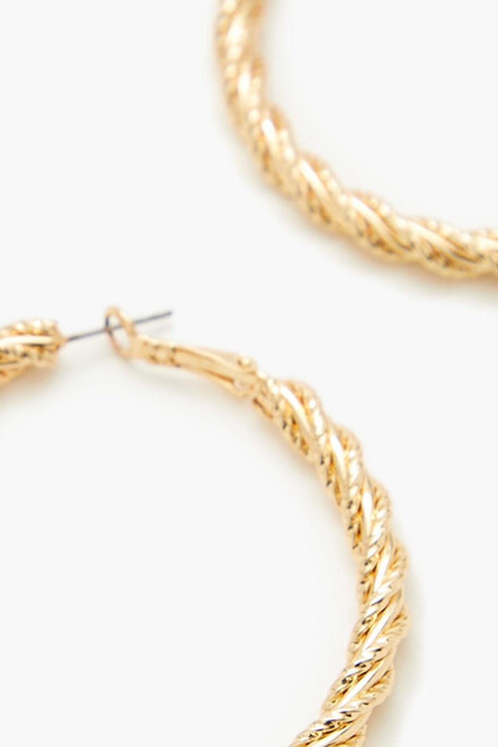 Twisted Hoop Earrings | Forever 21 Product Image