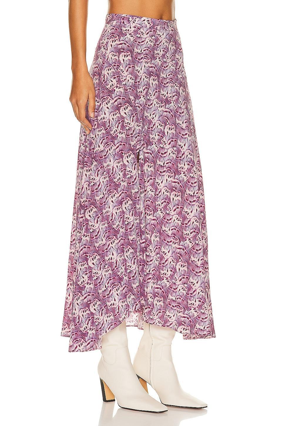 Isabel Marant Sakura Skirt Mauve. (also in ). Product Image