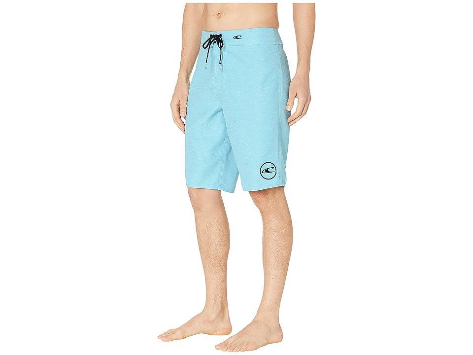 O'Neill Santa Cruz Solid 2.0 Boardshorts (Cyan 1) Men's Swimwear Product Image