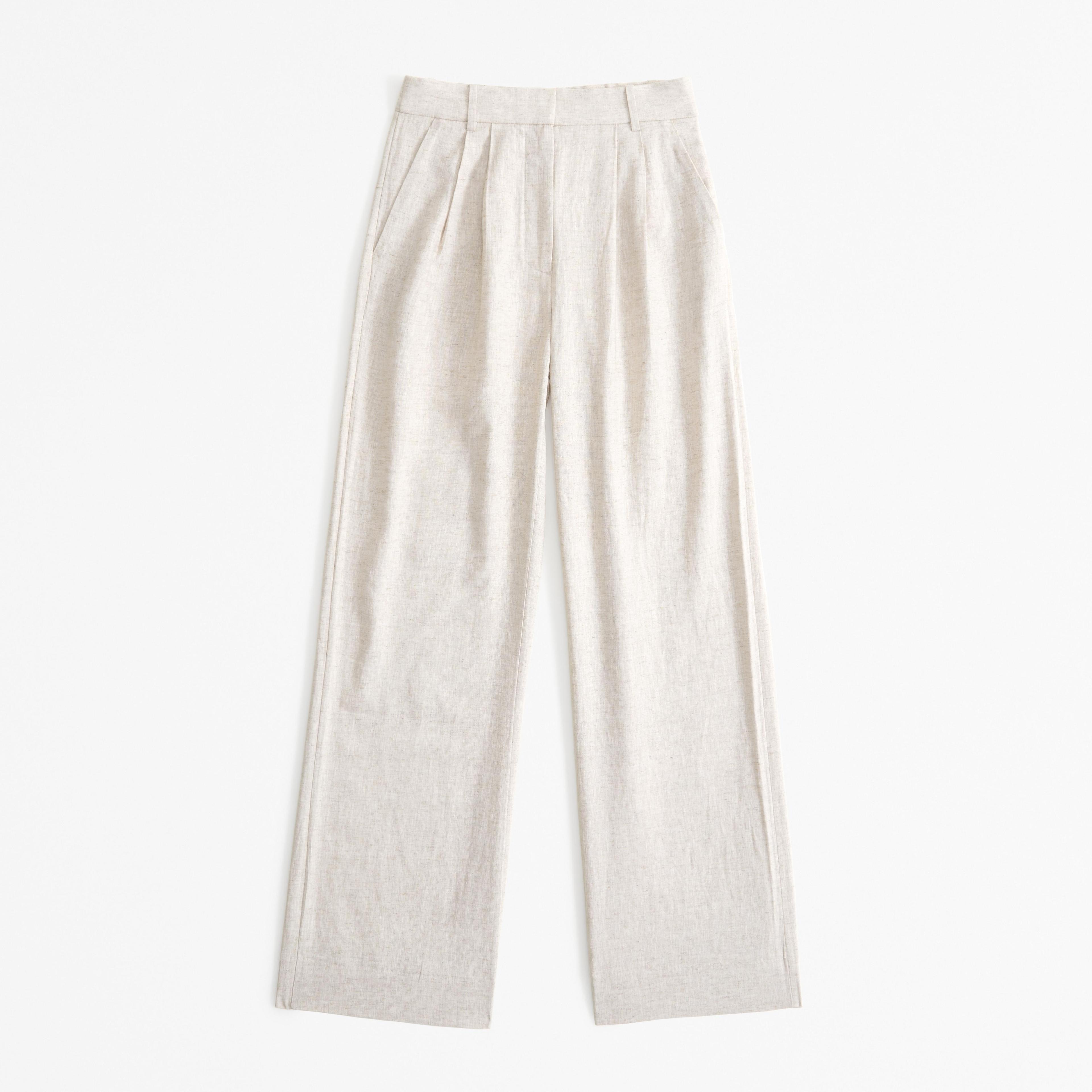 A&F Sloane Tailored Linen-Blend Pant Product Image