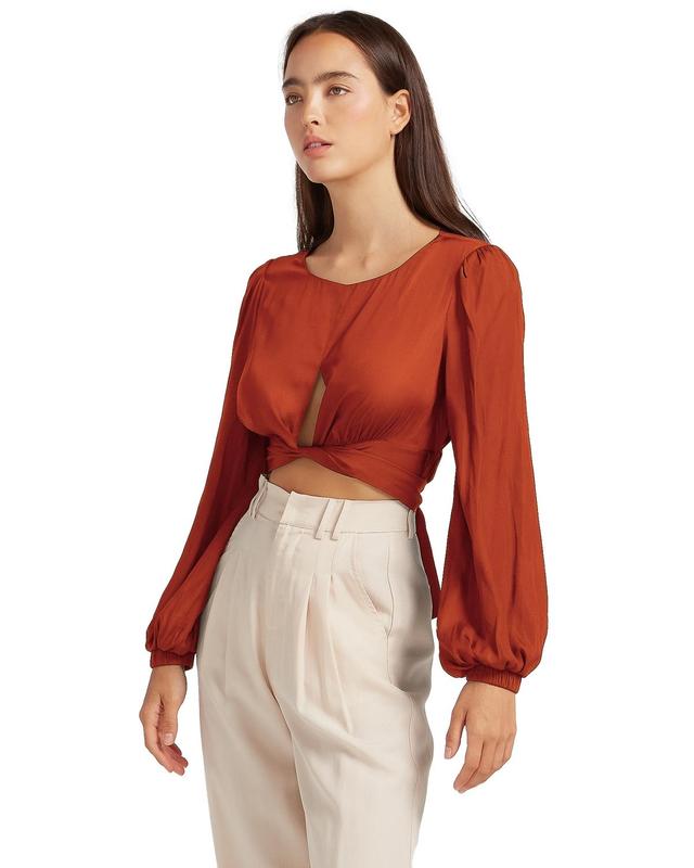 Belle & Bloom Womens No Way Home Cropped Top Product Image