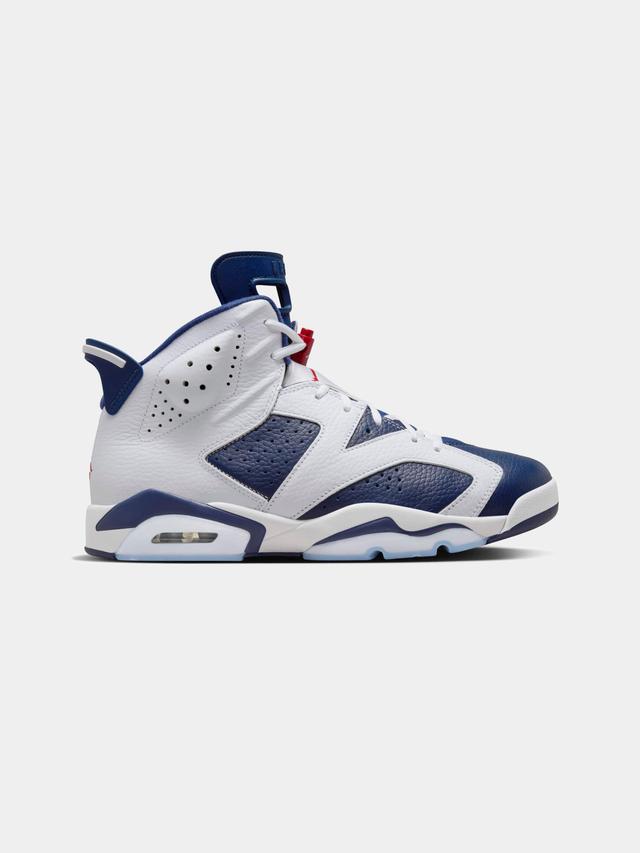 Air Jordan 6 Retro (White/Varsity Red/Midnight Navy) Product Image