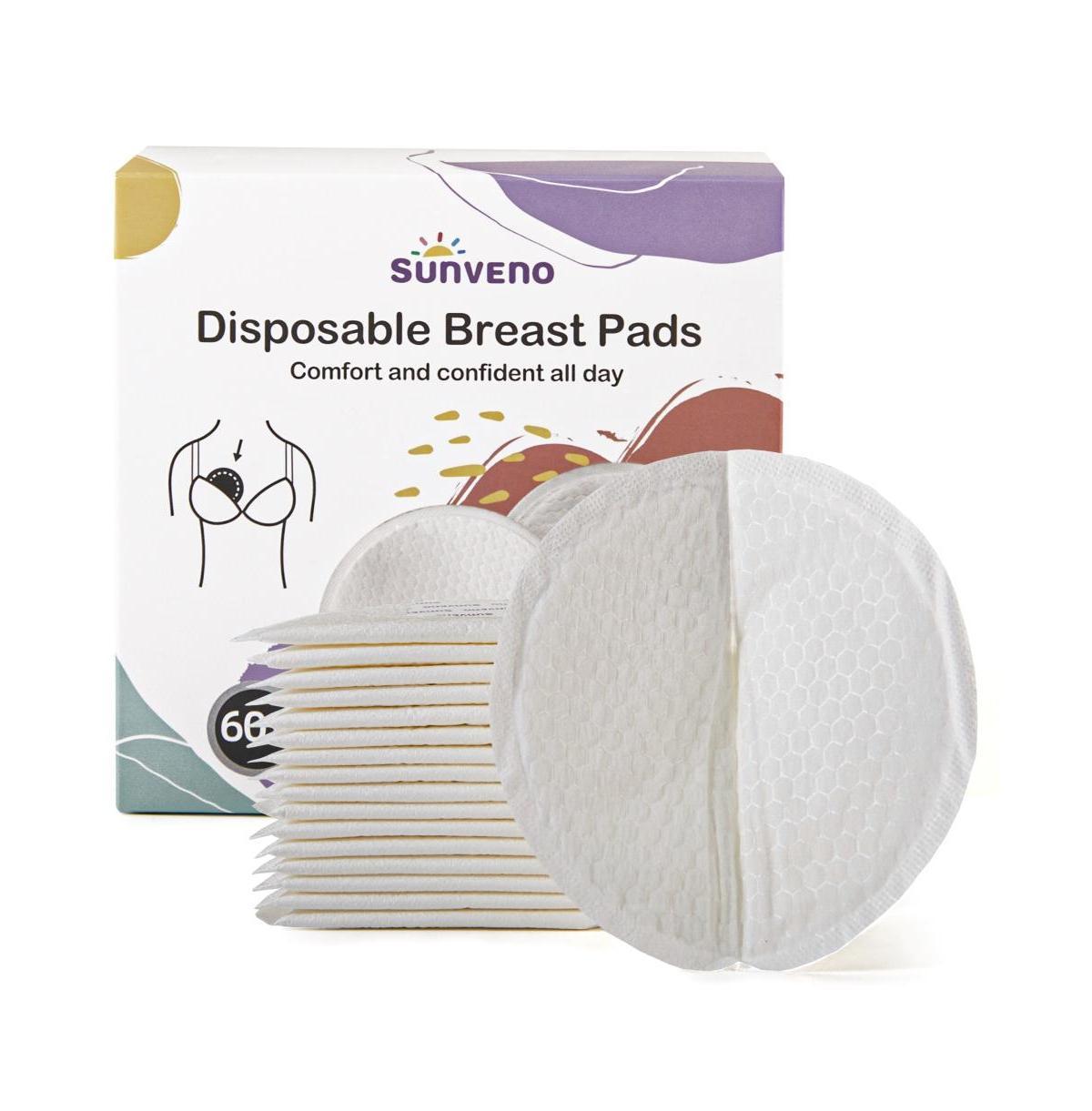 Sunveno Womens Ultra Slim Breastfeeding Disposable Pads - White Product Image