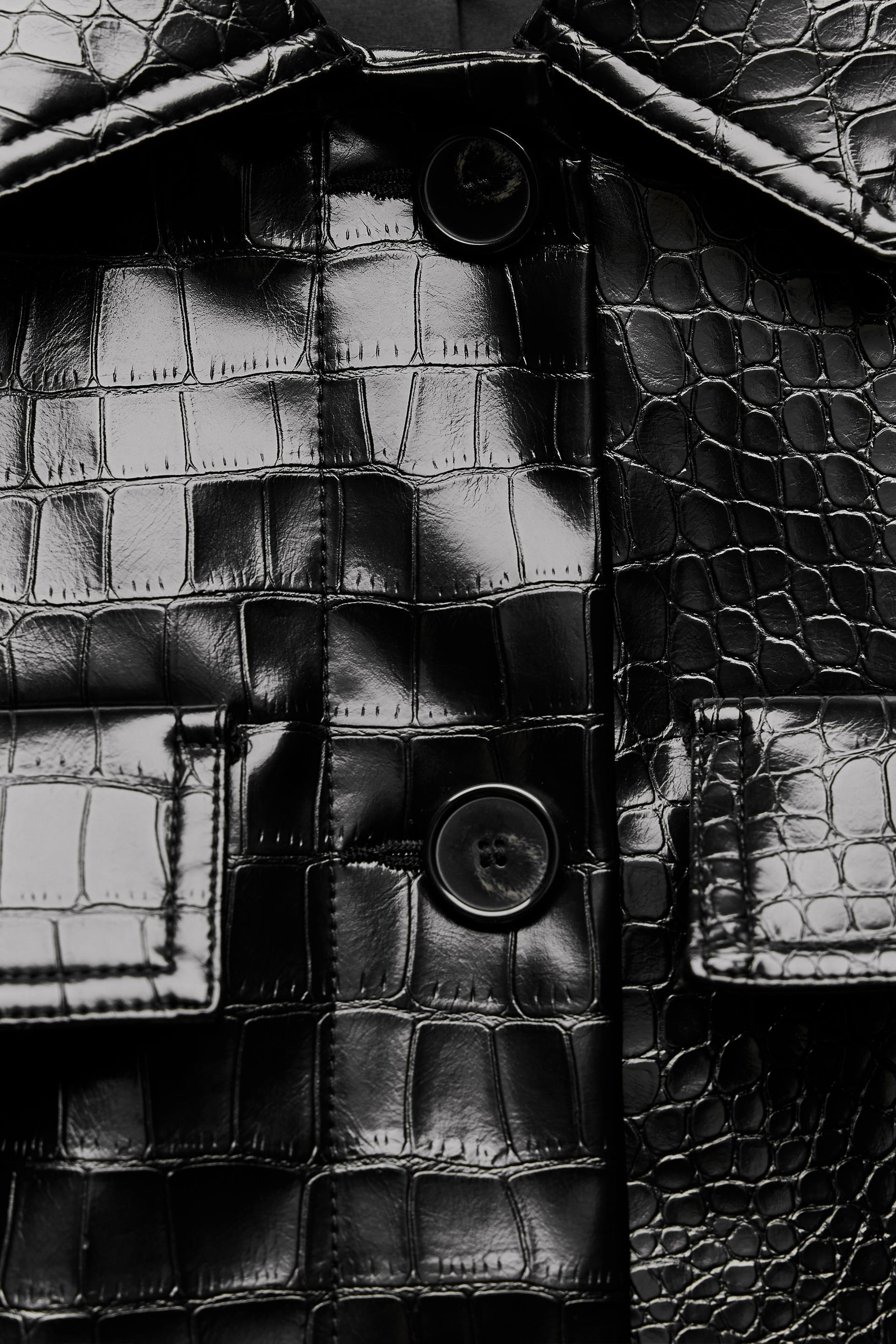 FAUX LEATHER JACKET Product Image