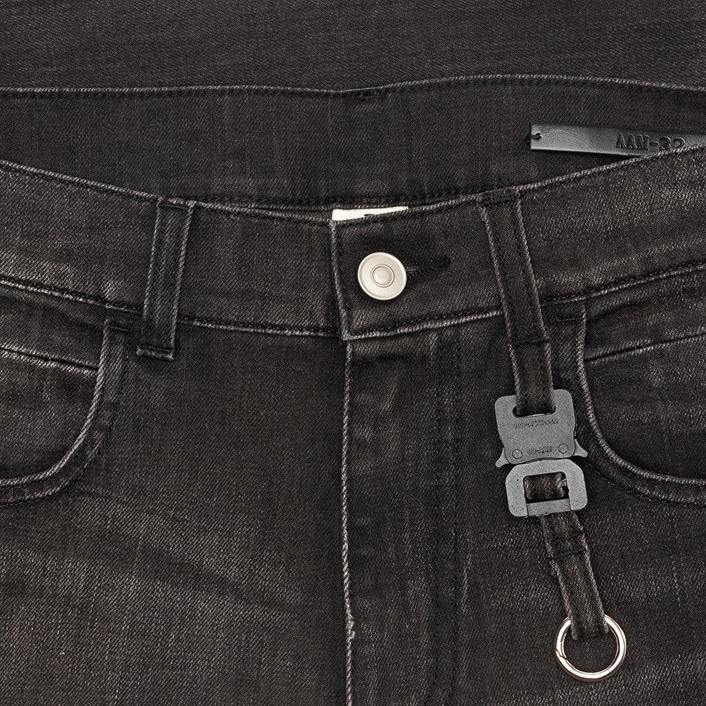 Classic w/ Nylon Buckle Jean - Black Male Product Image