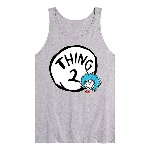 Mens Dr Seuss Thing Two Graphic Tank Top Product Image