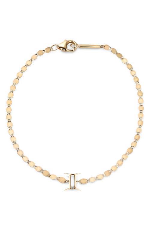 Lana Solo Diamond Zodiac Bracelet Product Image