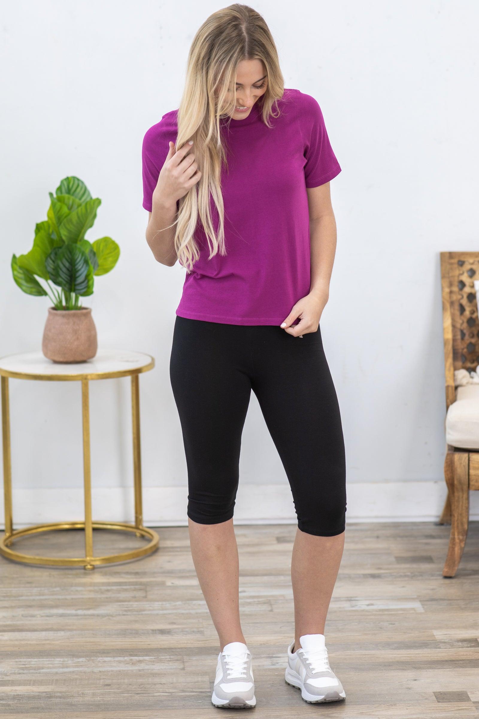 Berry Classic Boxy Fit Top Product Image