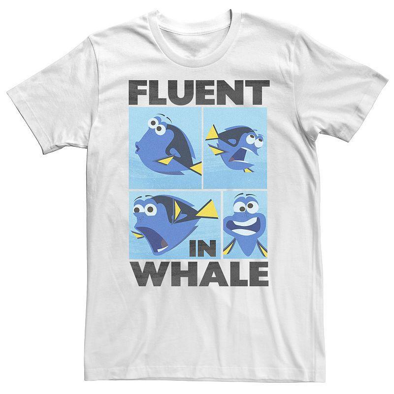 Big & Tall Disney / Pixar Finding Dory Fluent in Whale Tee, Mens Product Image