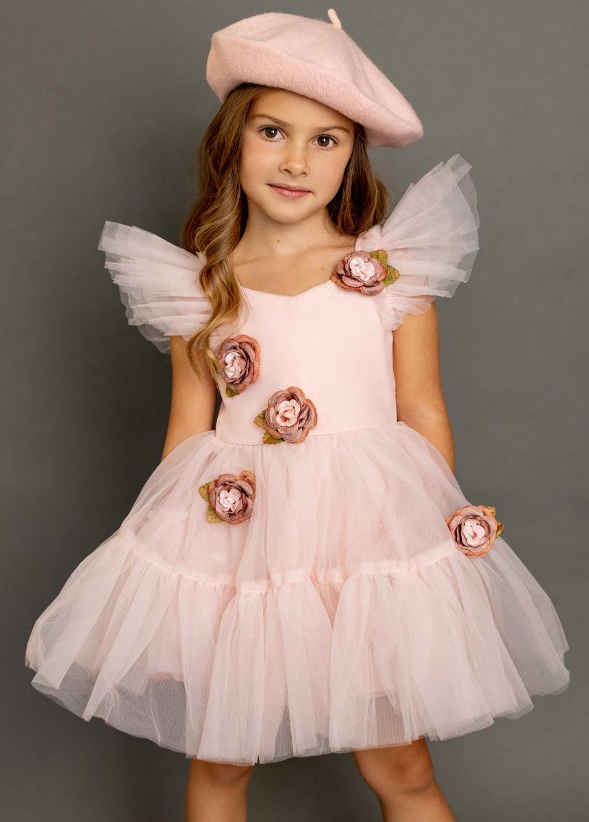 Amelie Beret in Blush Product Image