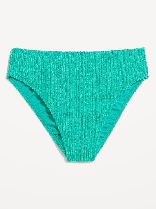 Extra High-Waisted French-Cut Bikini Swim Bottoms Product Image