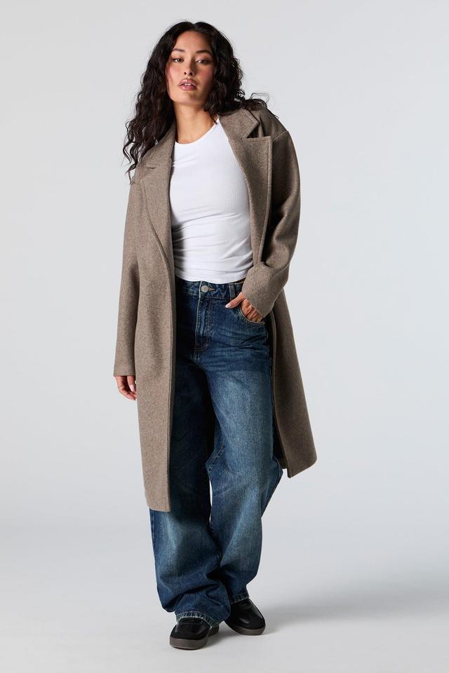 Single Button Midi Coat Female Product Image