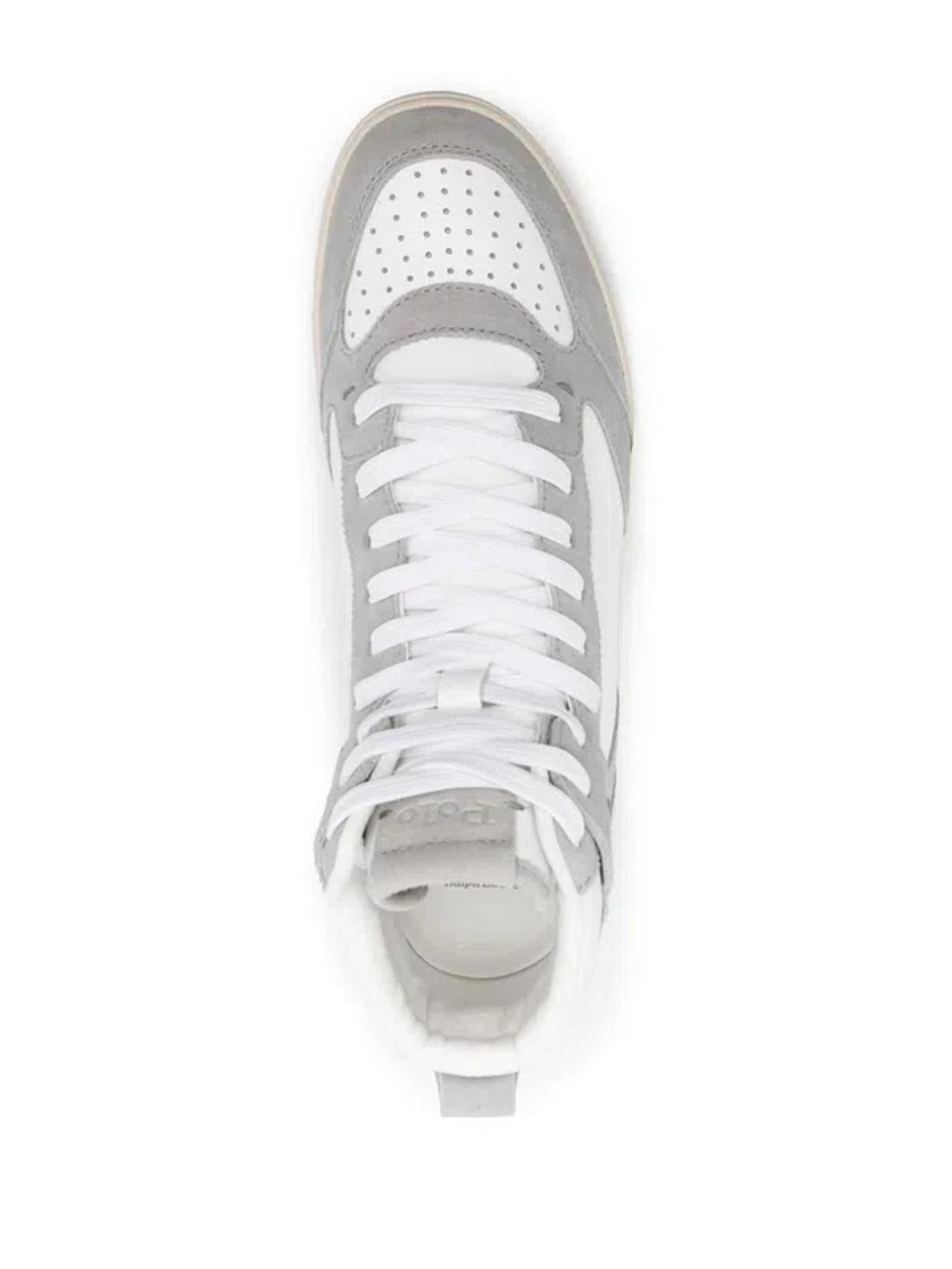 Polo Crt Hgh Sneakers High Top Lace Product Image