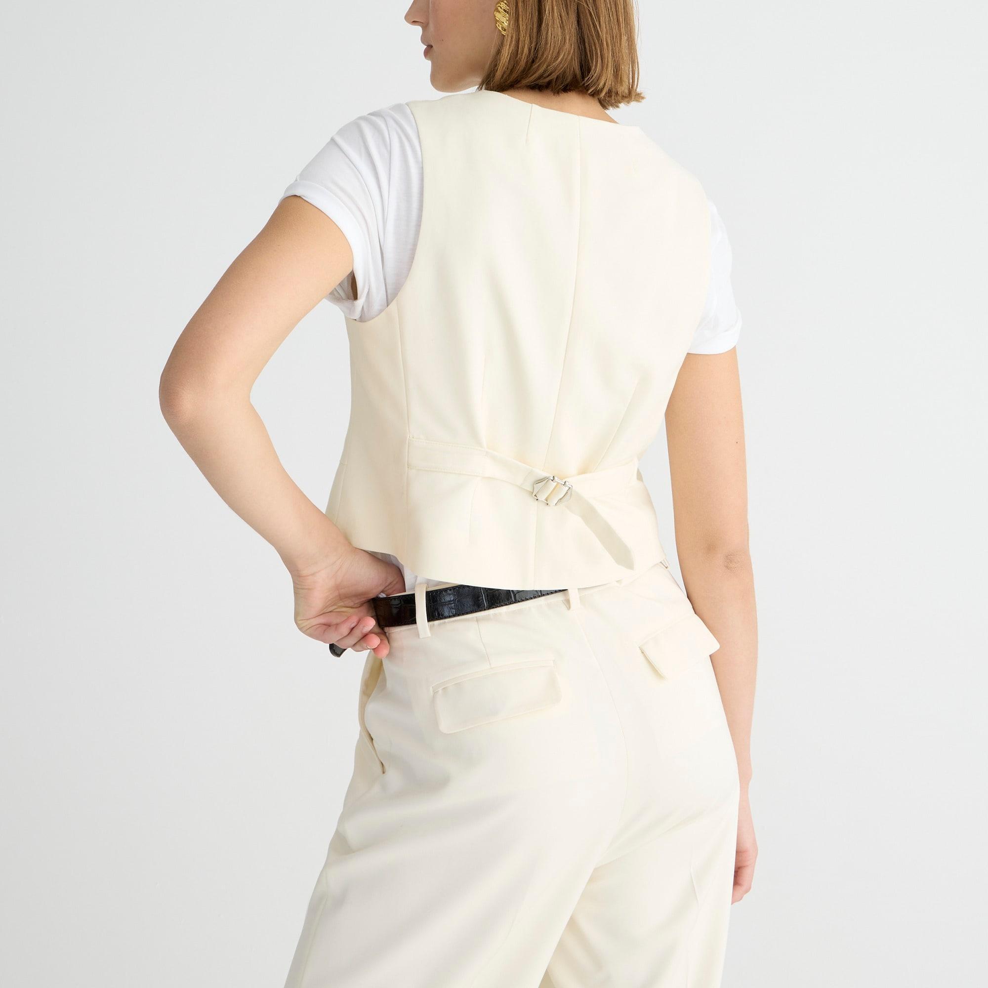 Classic-fit vest in city twill Product Image