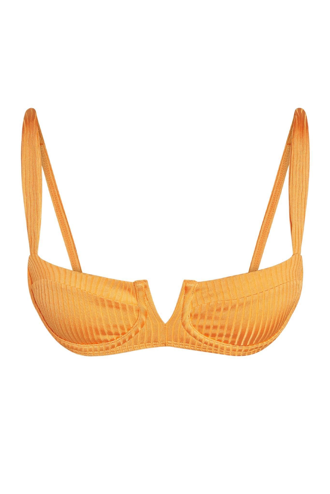 Clovelly Top - Clementine Wide Rib Product Image