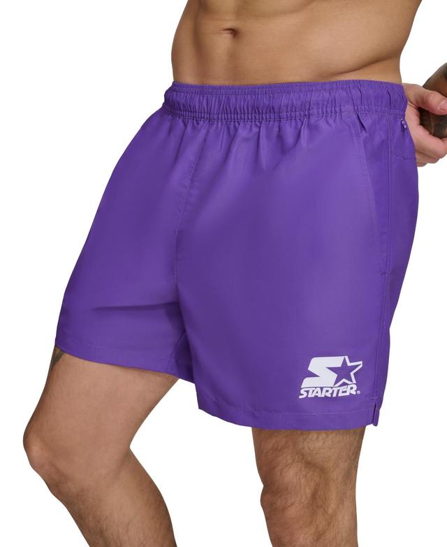 Starter Mens Modern Euro Stack 5 Volley Shorts Product Image