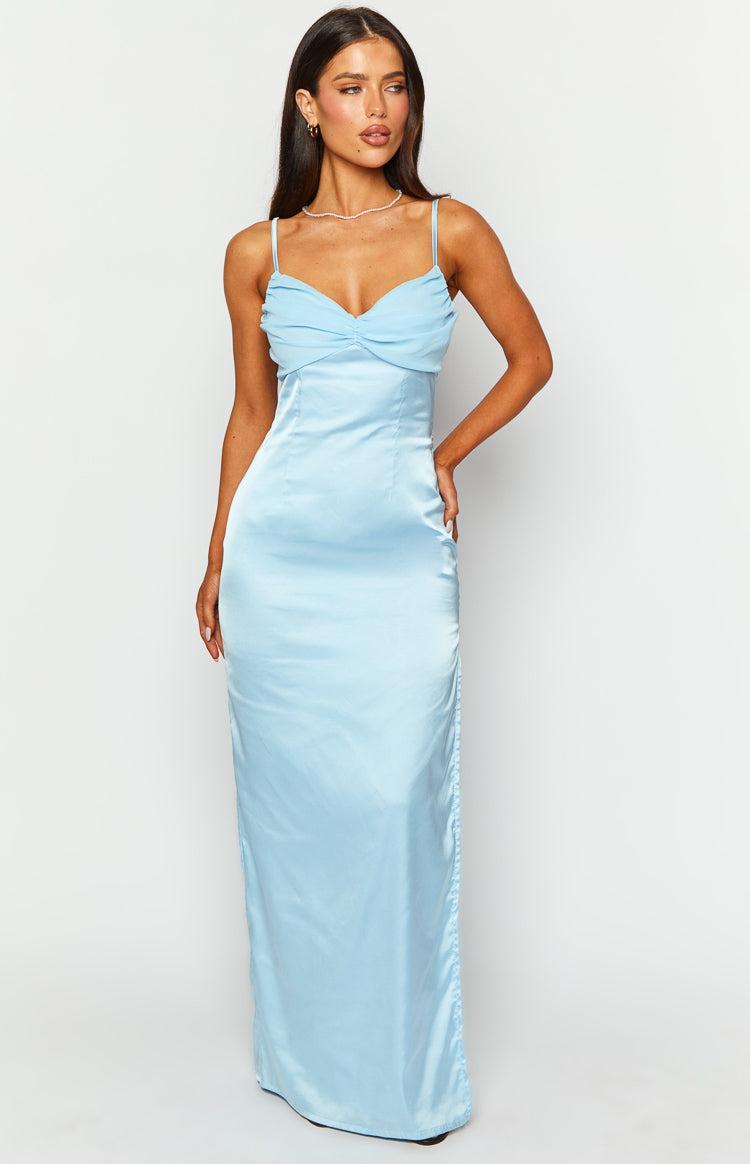 Honey Blue Maxi Dress Product Image