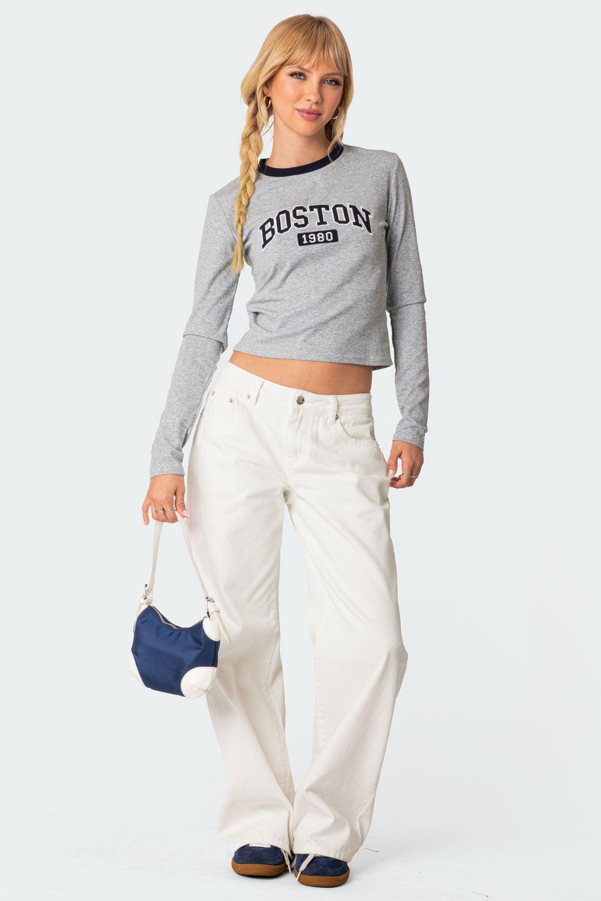 Boston Long Sleeve T Shirt Product Image