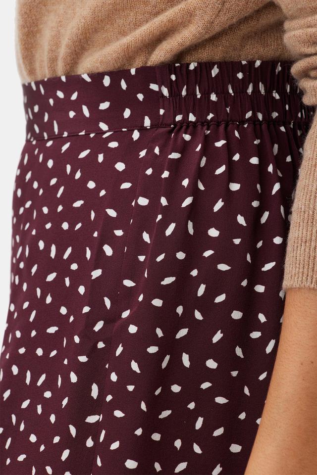 Ollie Washable Silk Skirt - Doucet Dot Vineyard Product Image