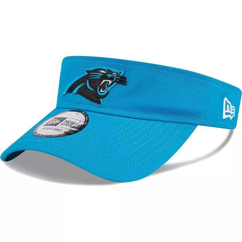 Mens New Era Carolina Panthers Main Adjustable Visor Product Image