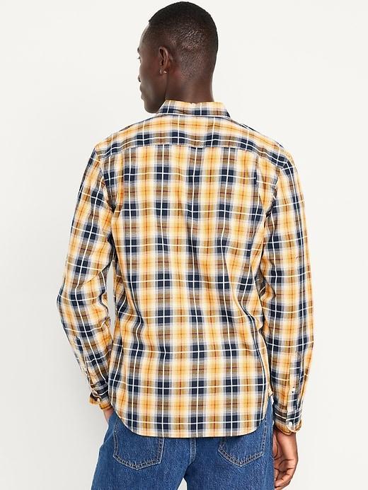 Classic Fit Everyday Poplin Shirt Product Image