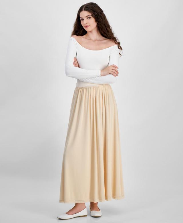 And Now This Womens Mesh Maxi Skirt, Created for Macys Product Image