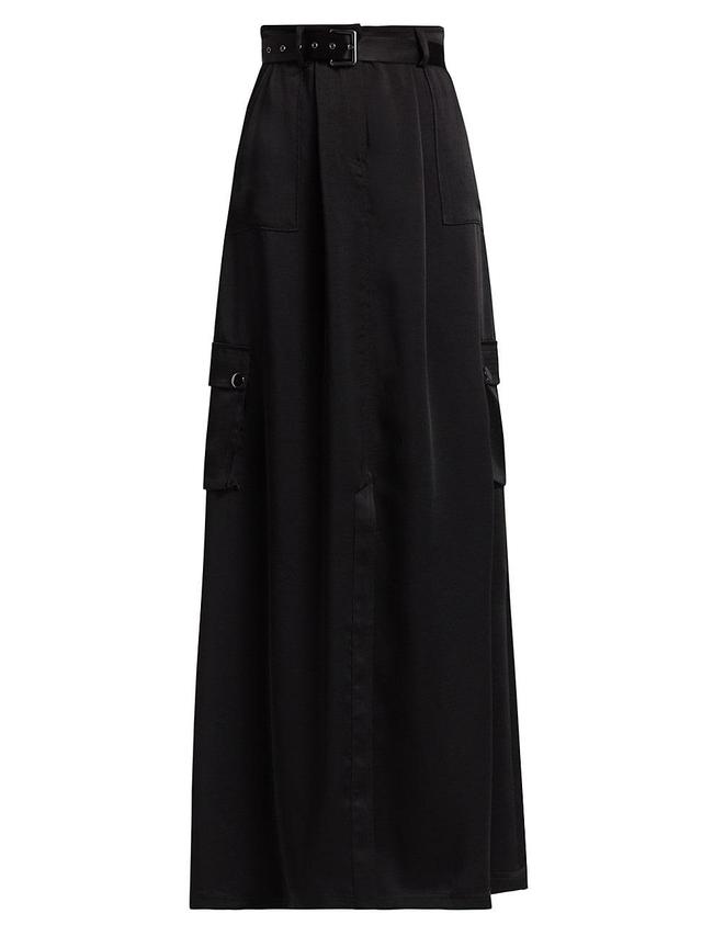 Womens Decker Cargo Maxi Skirt Product Image