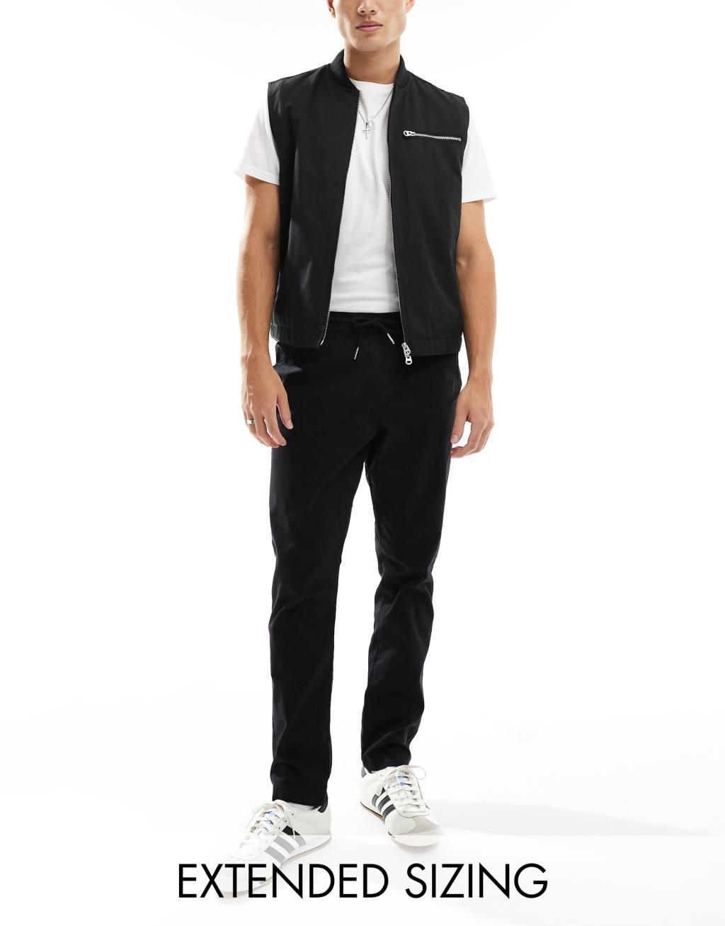 ASOS DESIGN pull on pants Product Image