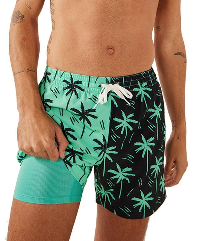 Chubbies Mens The Throne Of Thighs Quick-Dry 5-1/2 Swim Trunks with Boxer-Brief Liner Product Image