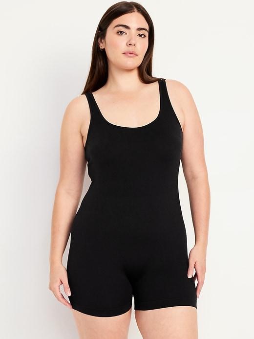 Seamless Ribbed Tank Top Bodysuit Product Image